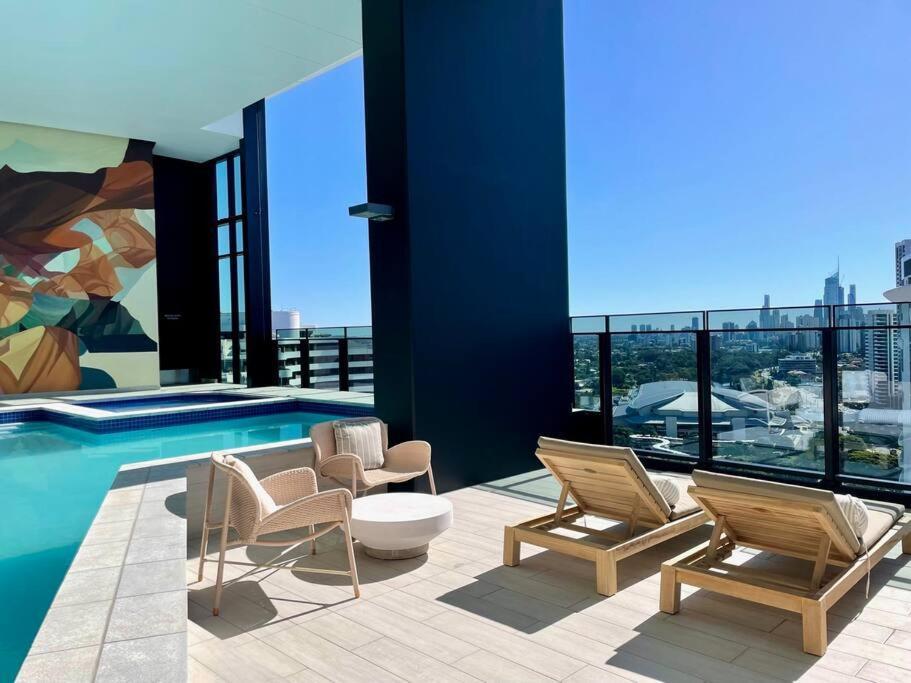 Luxury Stunning Riverview 1 Bedroom Apt 479F Gold Coast Zewnętrze zdjęcie
